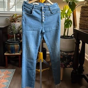 Anthropologie High rise skinny jeans